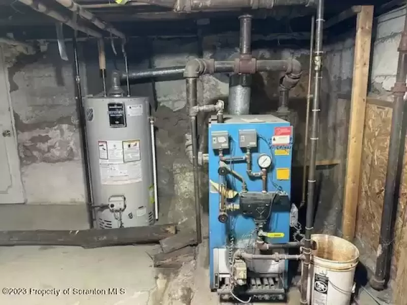Gas water heater furnace