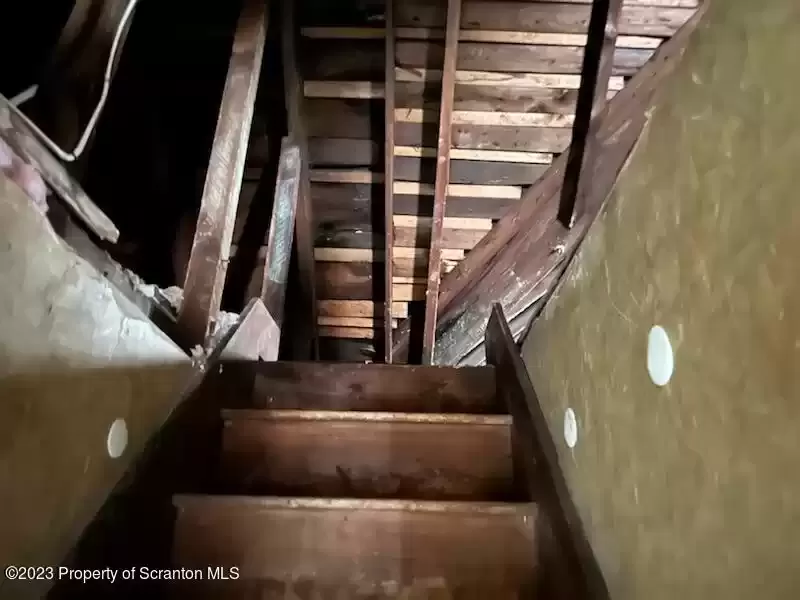 Walk-up attic
